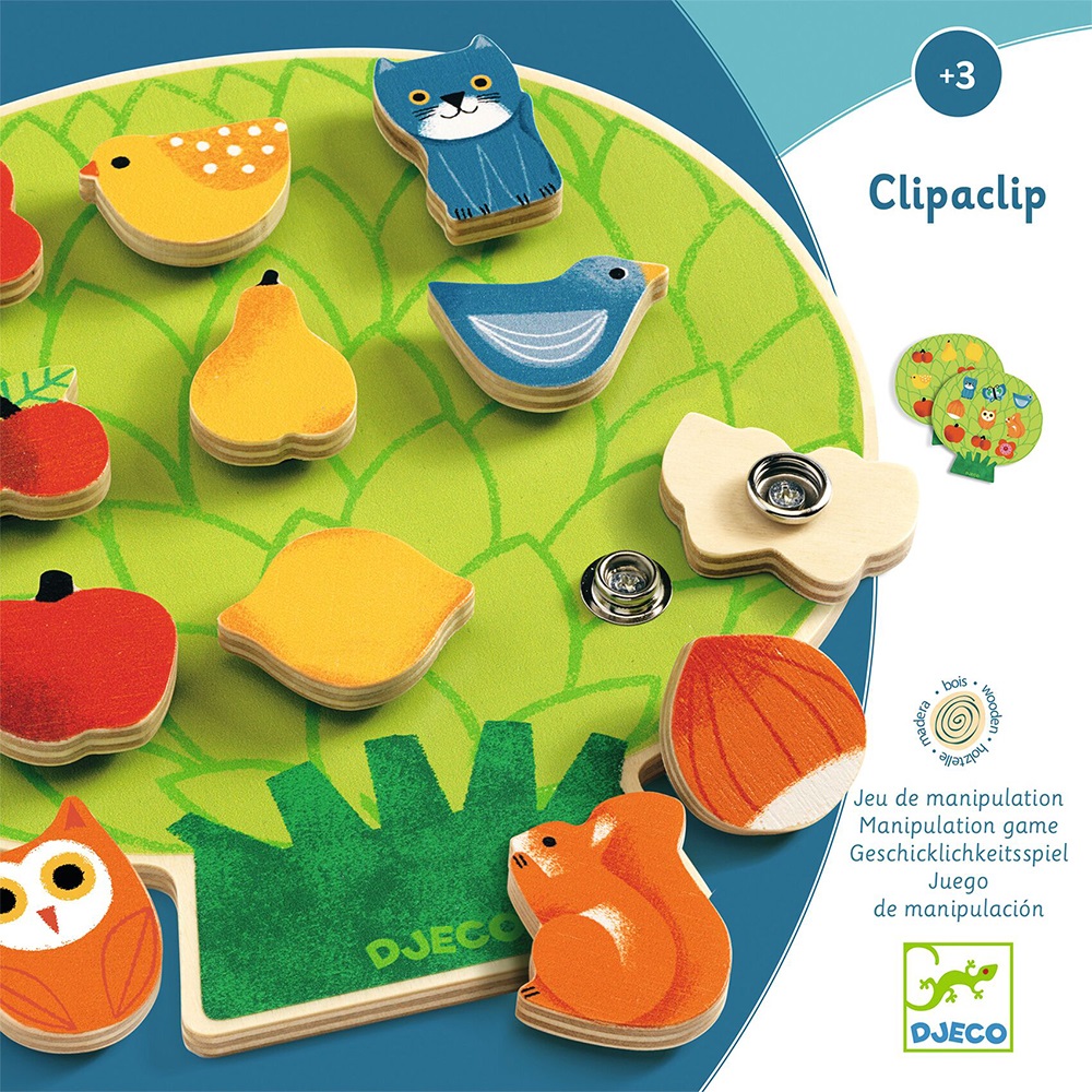 Djeco Εκπαιδευτικό παιχνίδι ‘Clipaclip’